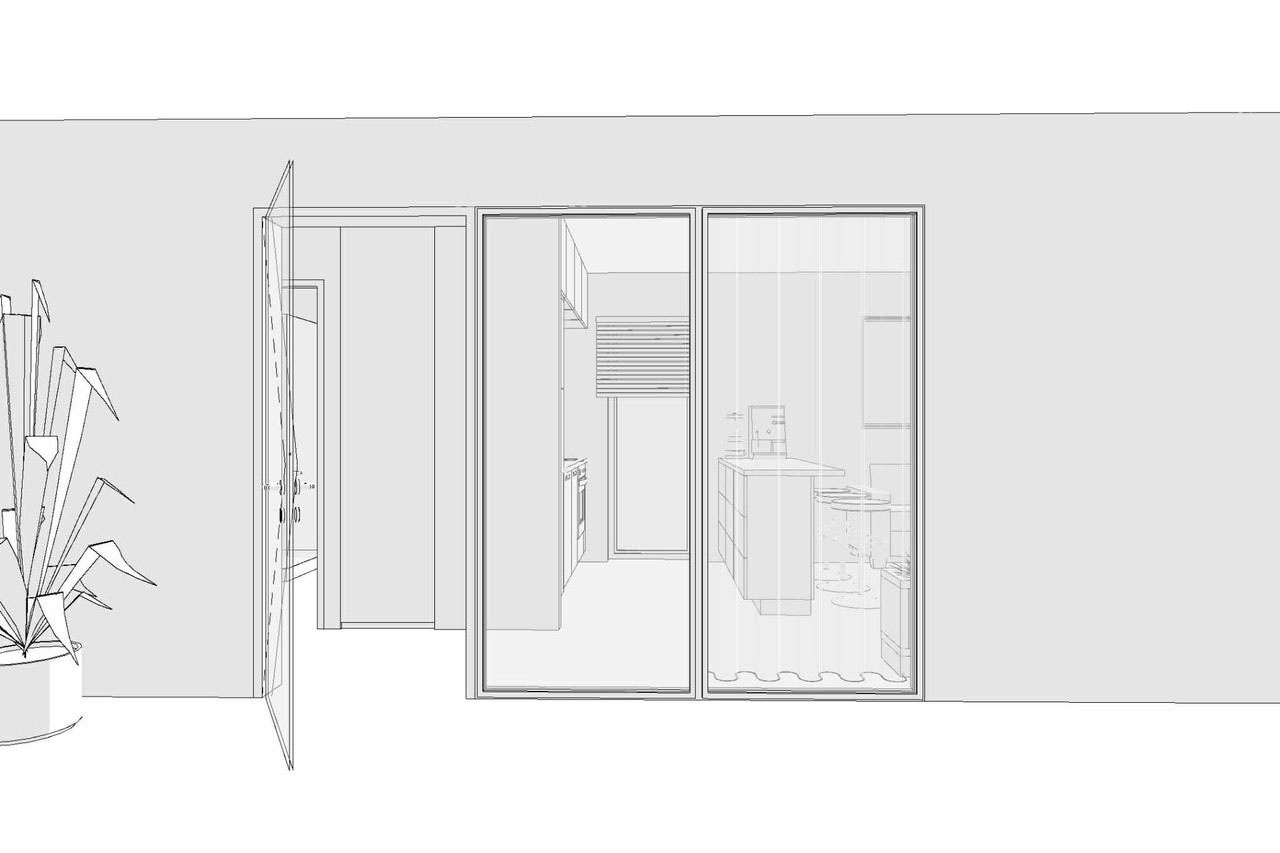 ADU interior render